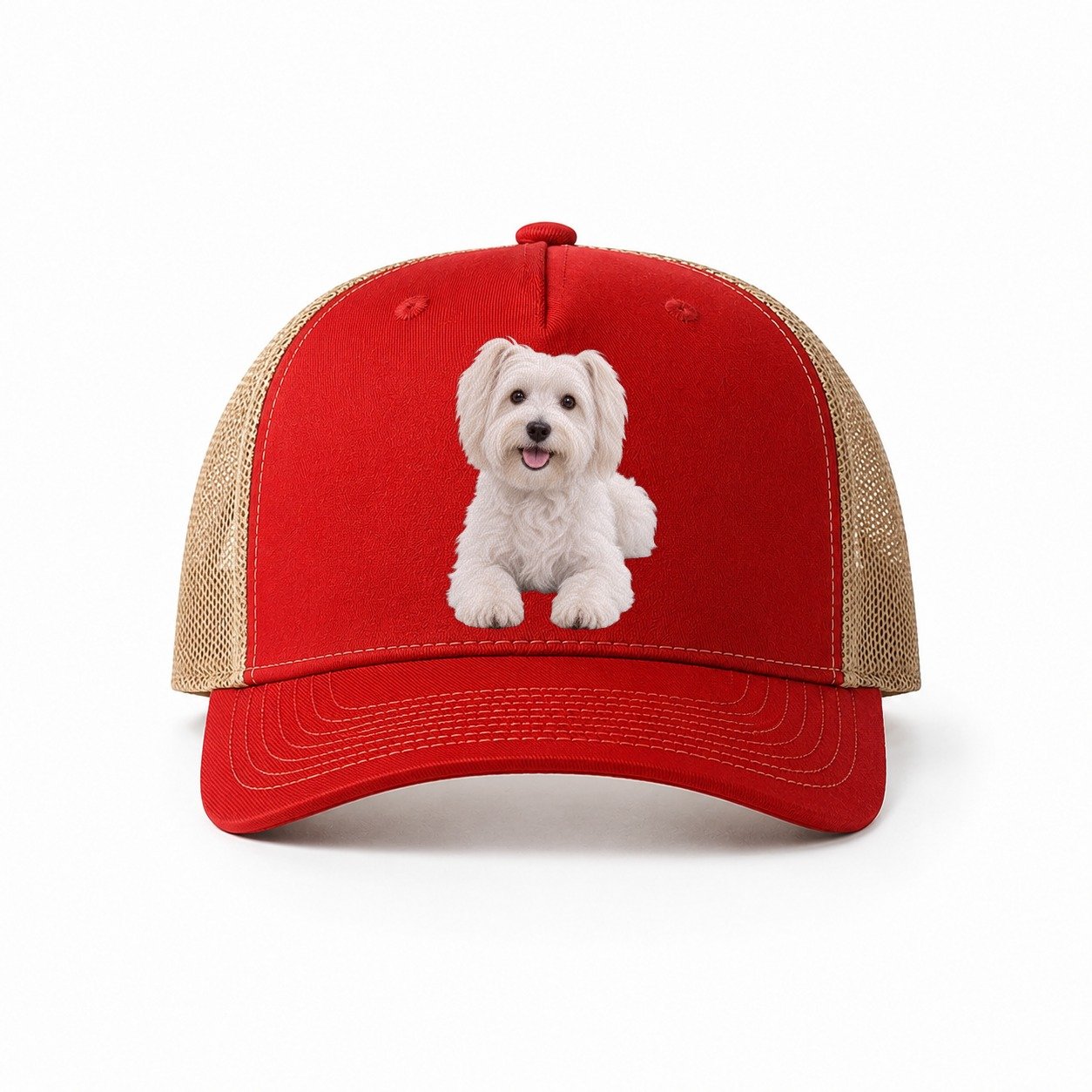 Red-Khaki — front view