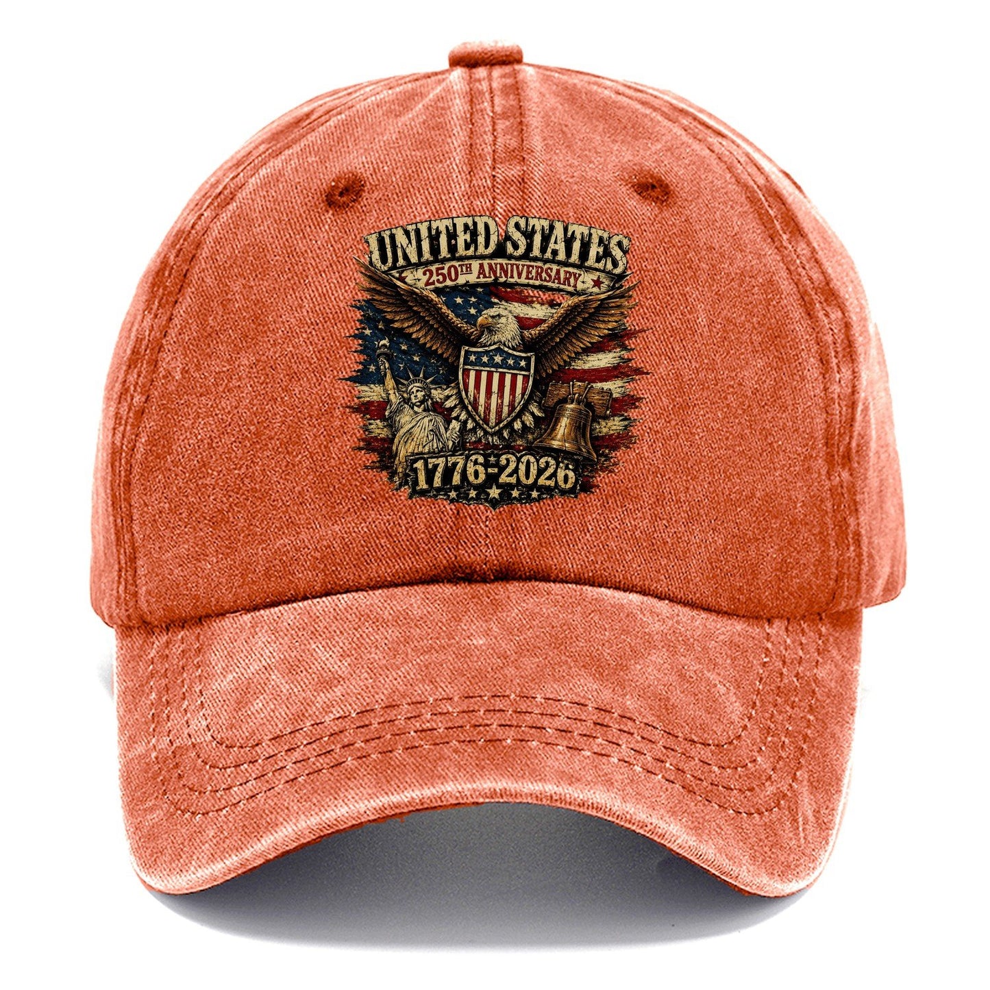 Us 250Th Emblem Classic Cap – Terracotta Clay