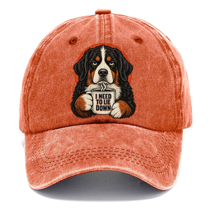 Bernese Mountain Dog Mug Truths Classic Cap – Terracotta Clay