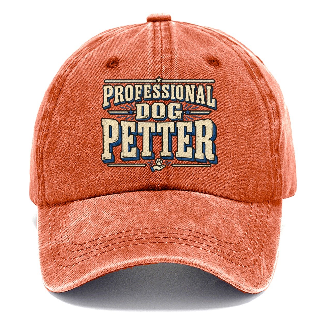 Professional Dog Petter American Wit Classic Cap – Terracotta Clay