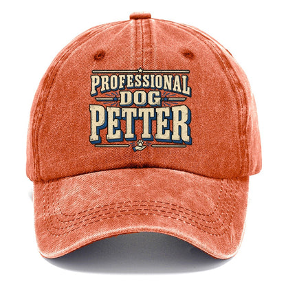 Professional Dog Petter American Wit Classic Cap – Terracotta Clay