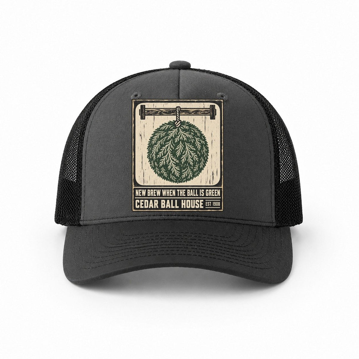 Dark Grey-Black — front view