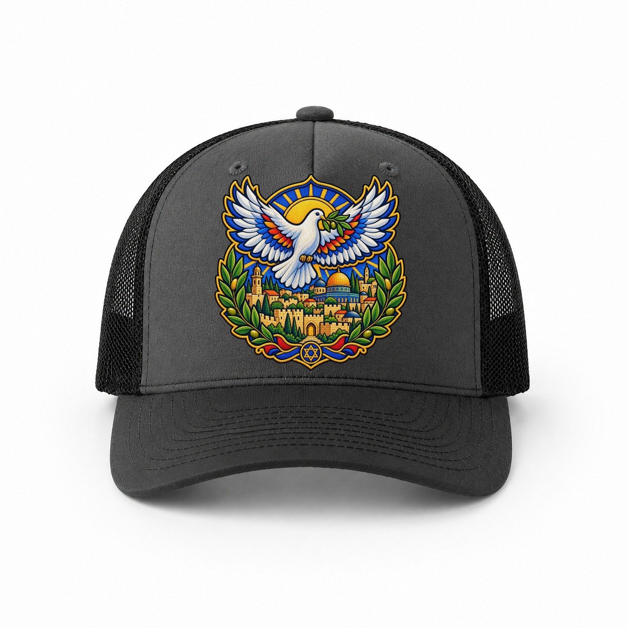 Dark Grey-Black — front view