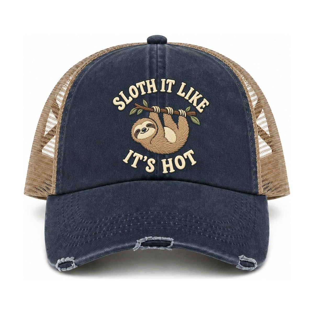 Navy-Khaki — front view