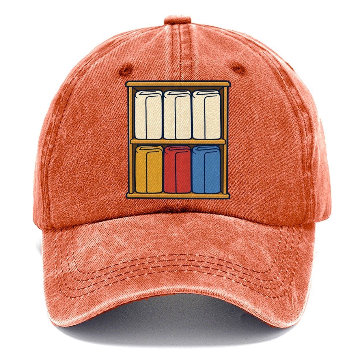 Colour Sorted Shelf Sewing And Quilting Classic Cap – Terracotta Clay