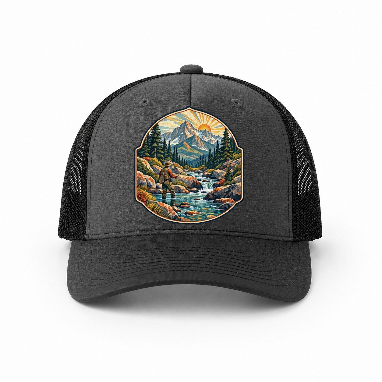 Dark Grey-Black — front view