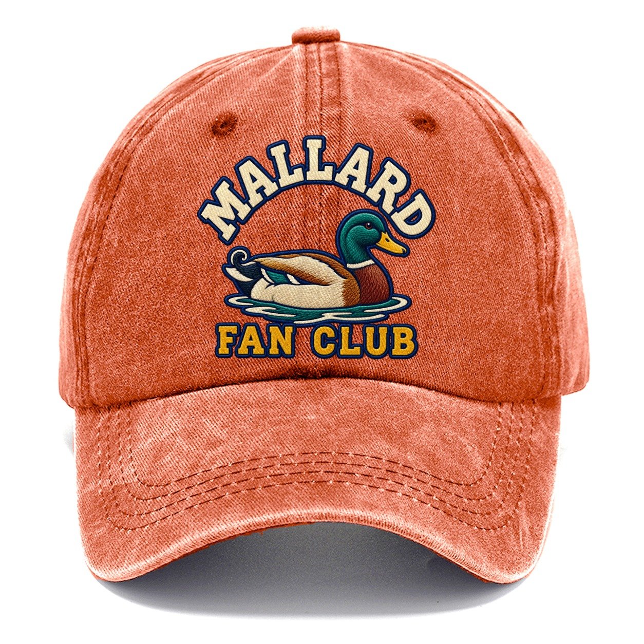 Mallard Fan Club Classic Cap – Terracotta Clay
