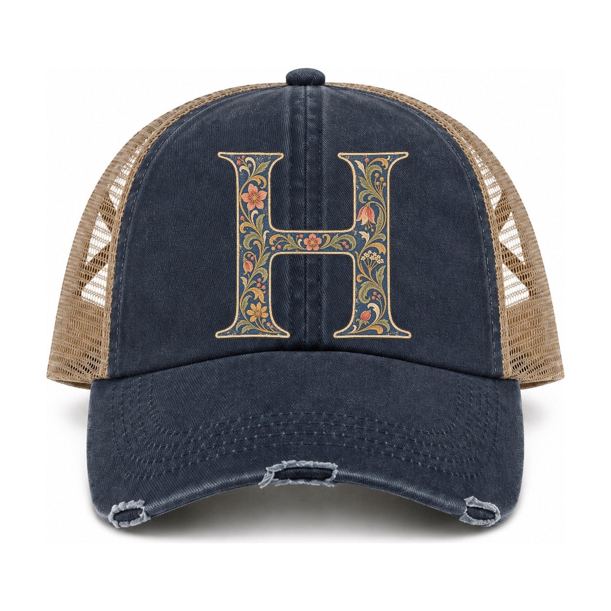 Navy-Khaki — front view