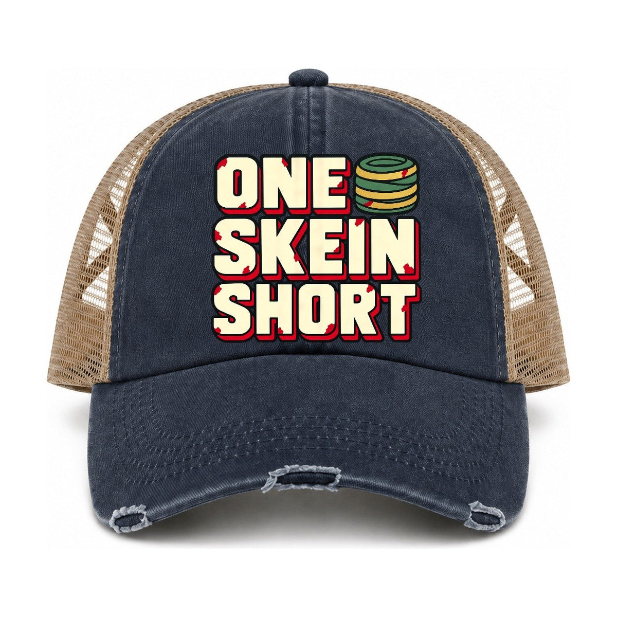 Navy-Khaki — front view