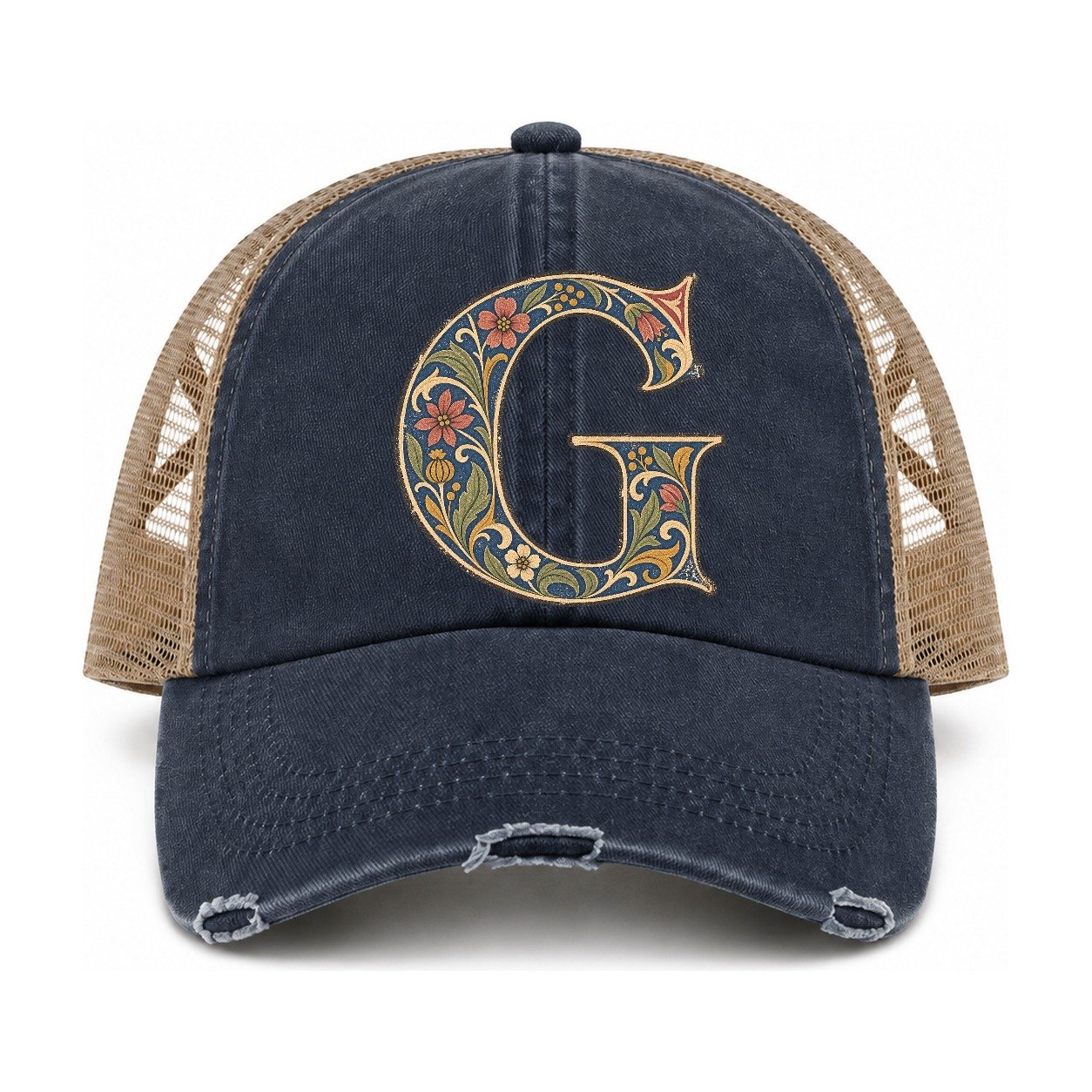 Navy-Khaki — front view