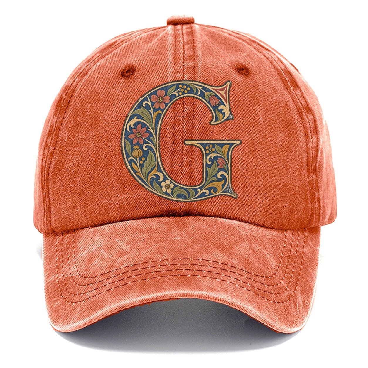 Wildflower G Monogram Classic Cap – Terracotta Clay