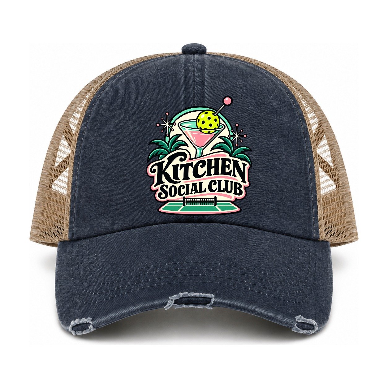 Navy-Khaki — front view