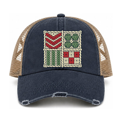 Navy-Khaki — front view