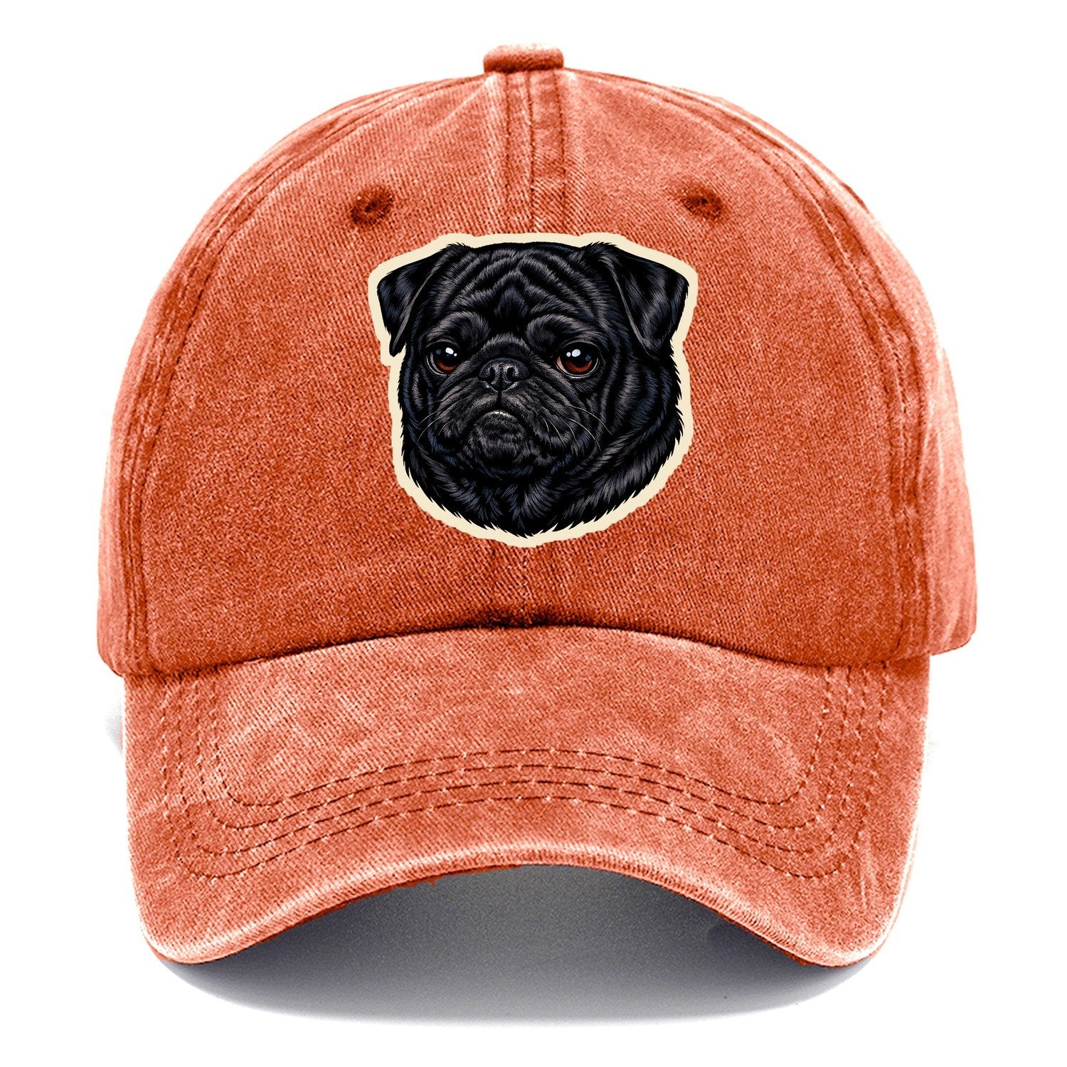 Black Pug Classic Cap – Terracotta Clay
