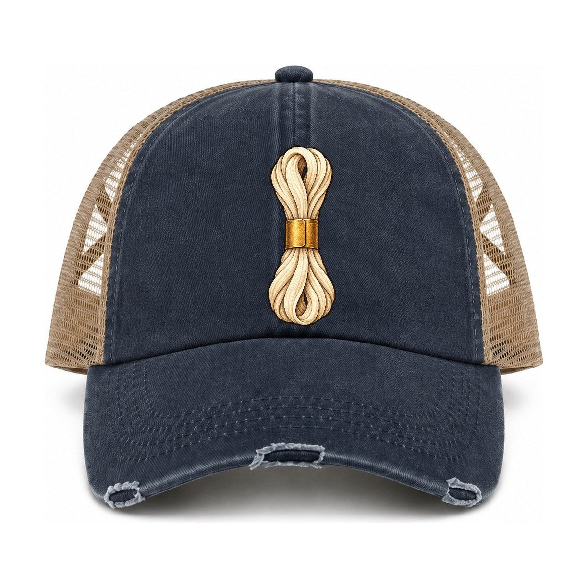 Navy-Khaki — front view
