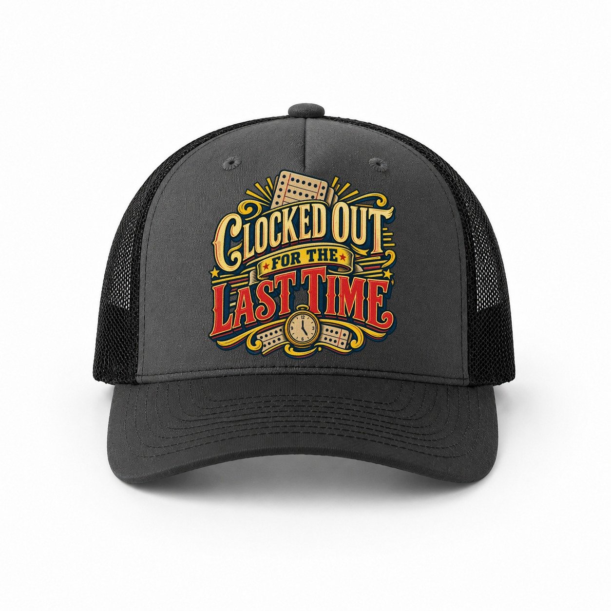 Dark Grey-Black — front view