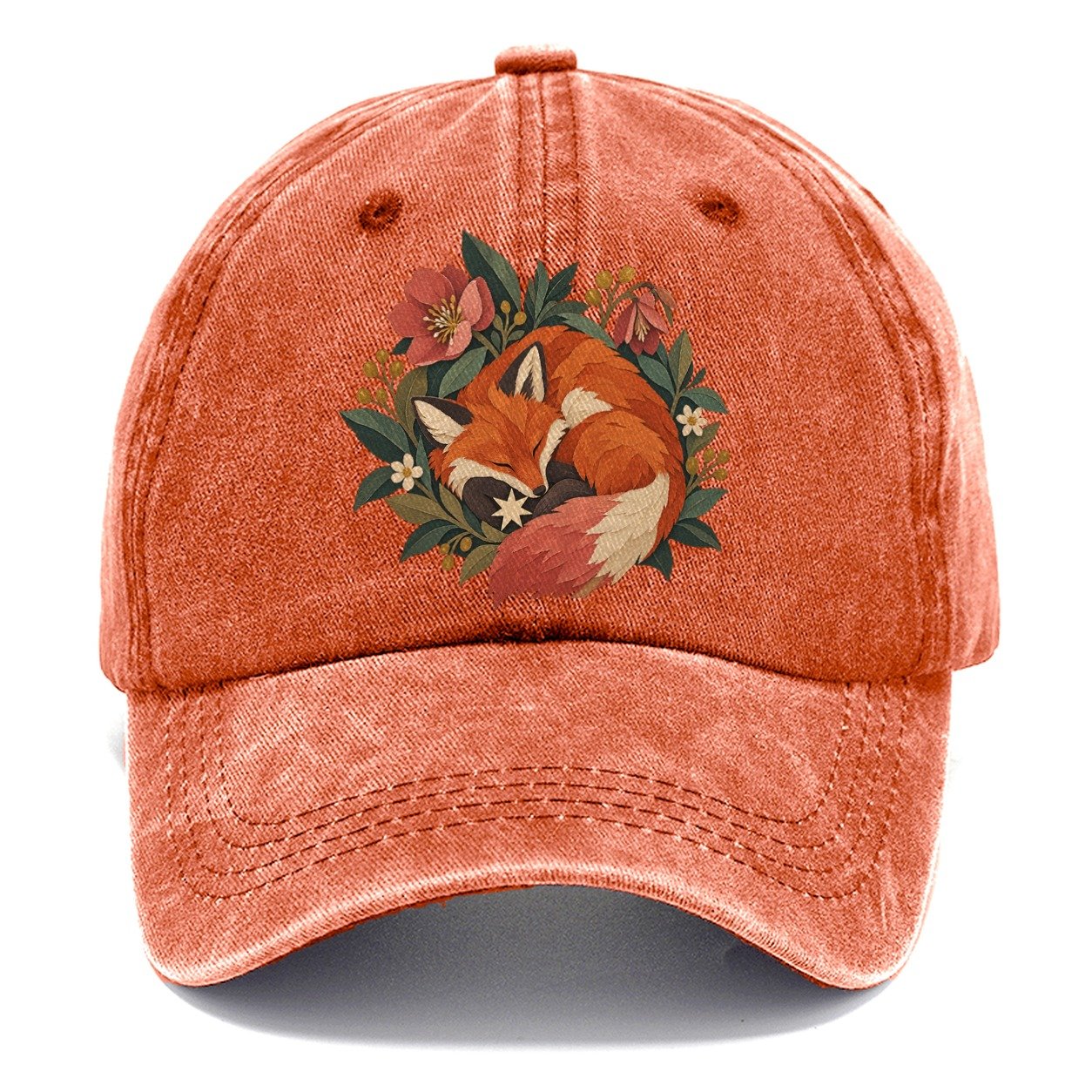 Sleeping Fox Star Nest Gentle Wild Classic Cap – Terracotta Clay