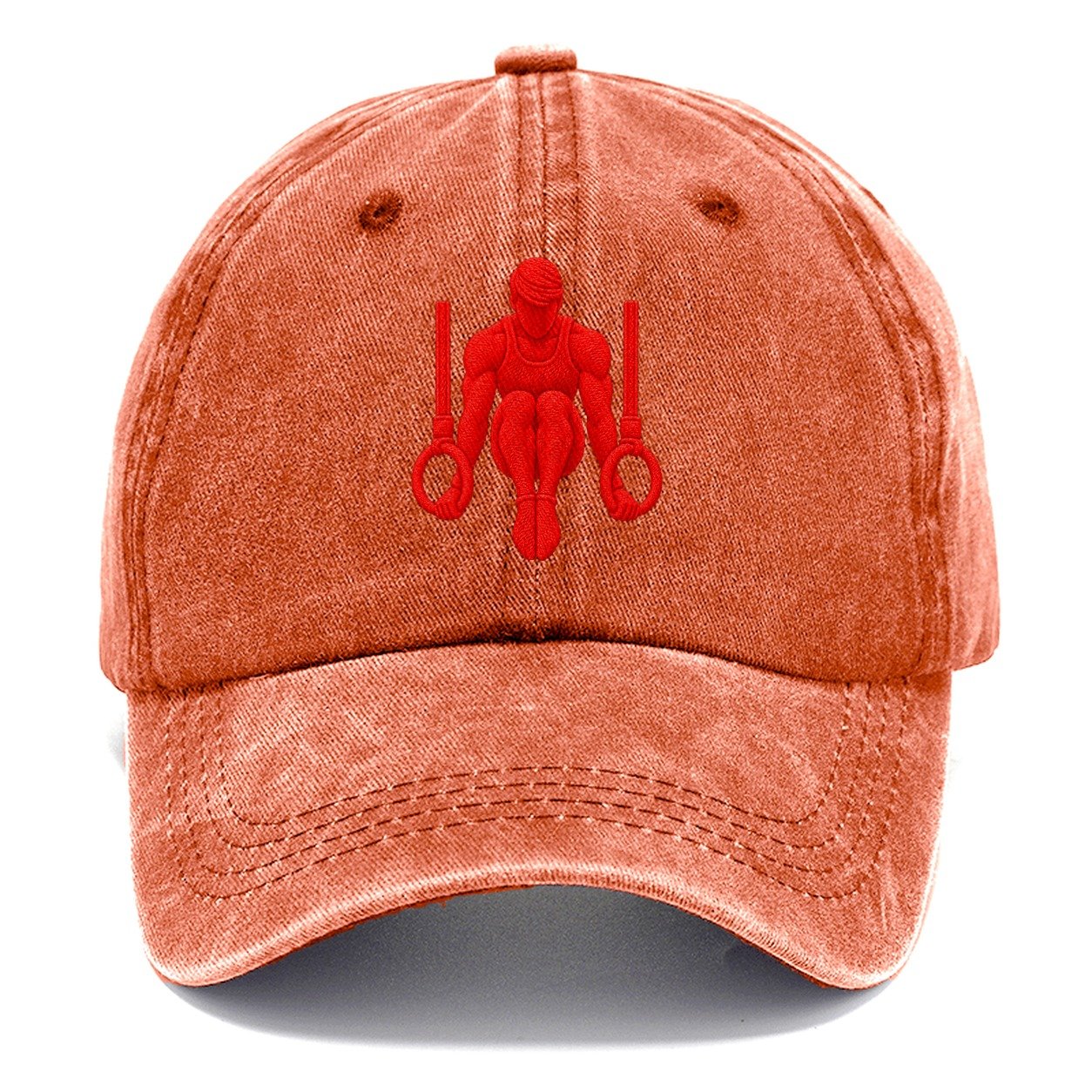 Gymnast Ring Support Tuck Micro Motion Mark Classic Cap – Terracotta Clay