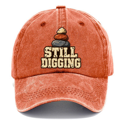 Still Digging Rocks And Minerals Classic Cap – Terracotta Clay