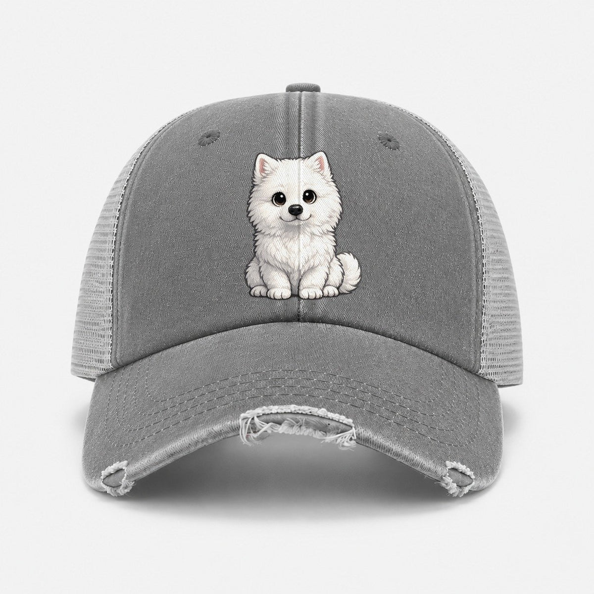 Grey — front view