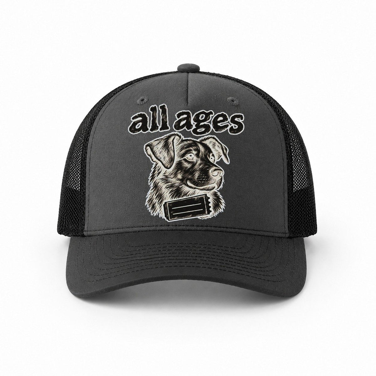 Dark Grey-Black — front view