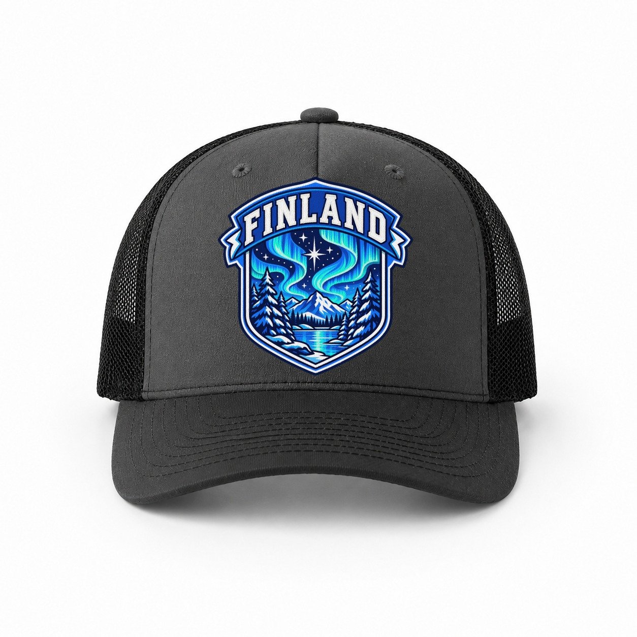 Dark Grey-Black — front view