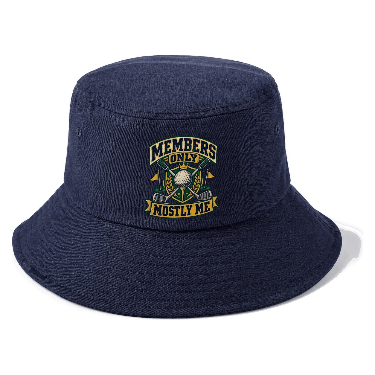 Members Only Mostly Me Golf Life Bucket Hat – Twilight Navy