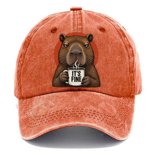 Capybara Mug Truths Classic Cap – Terracotta Clay