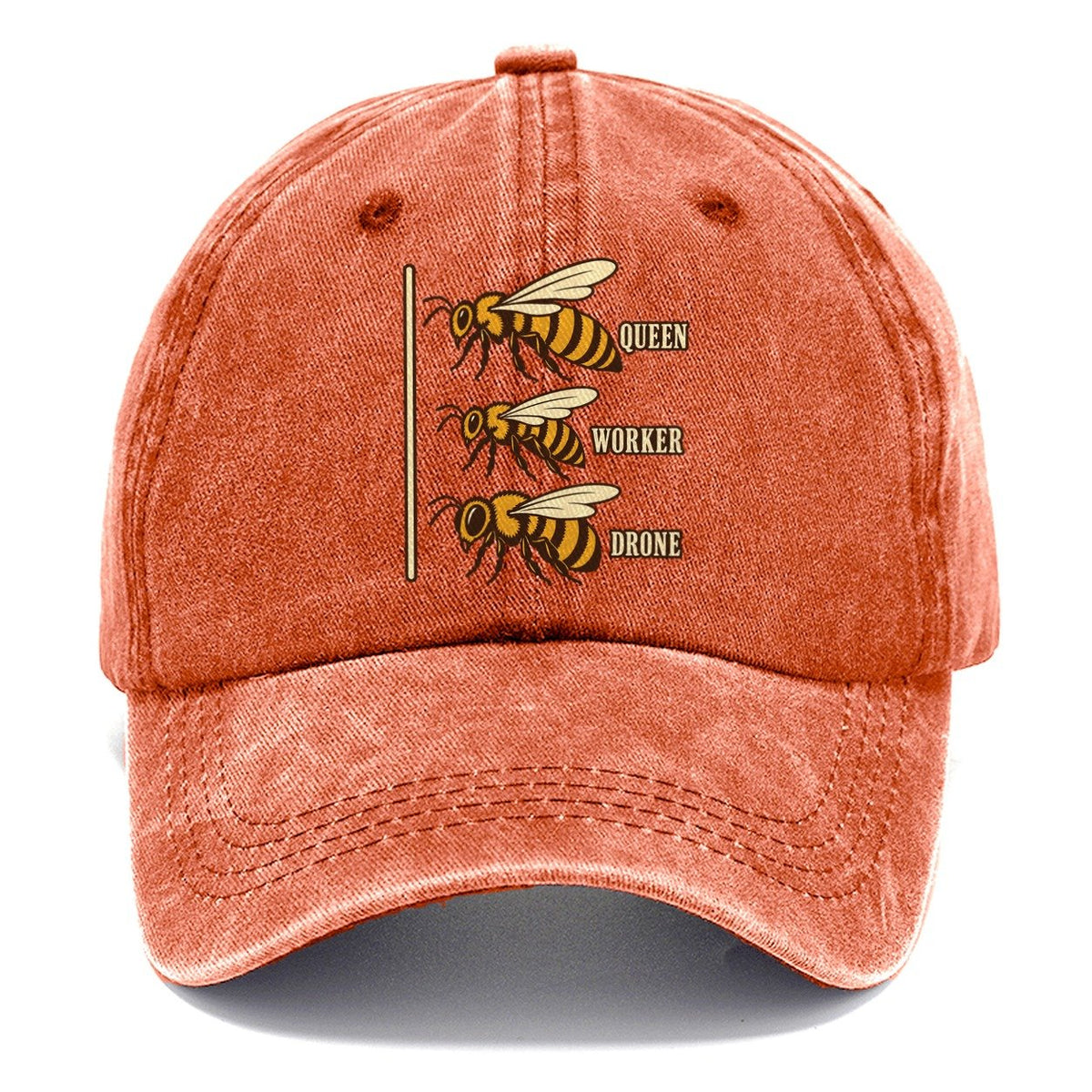 Three Castes Plate Beekeeping Classic Cap – Terracotta Clay