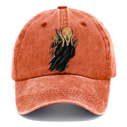 Kinetic Collage Scream Classic Cap – Terracotta Clay