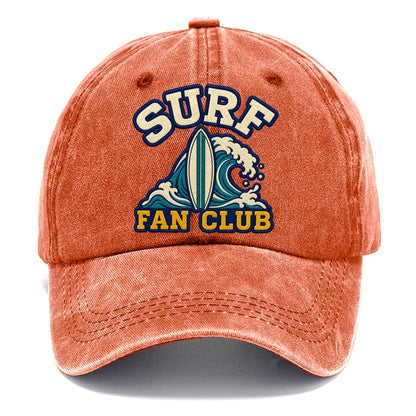 Surf Fan Club Classic Cap – Terracotta Clay