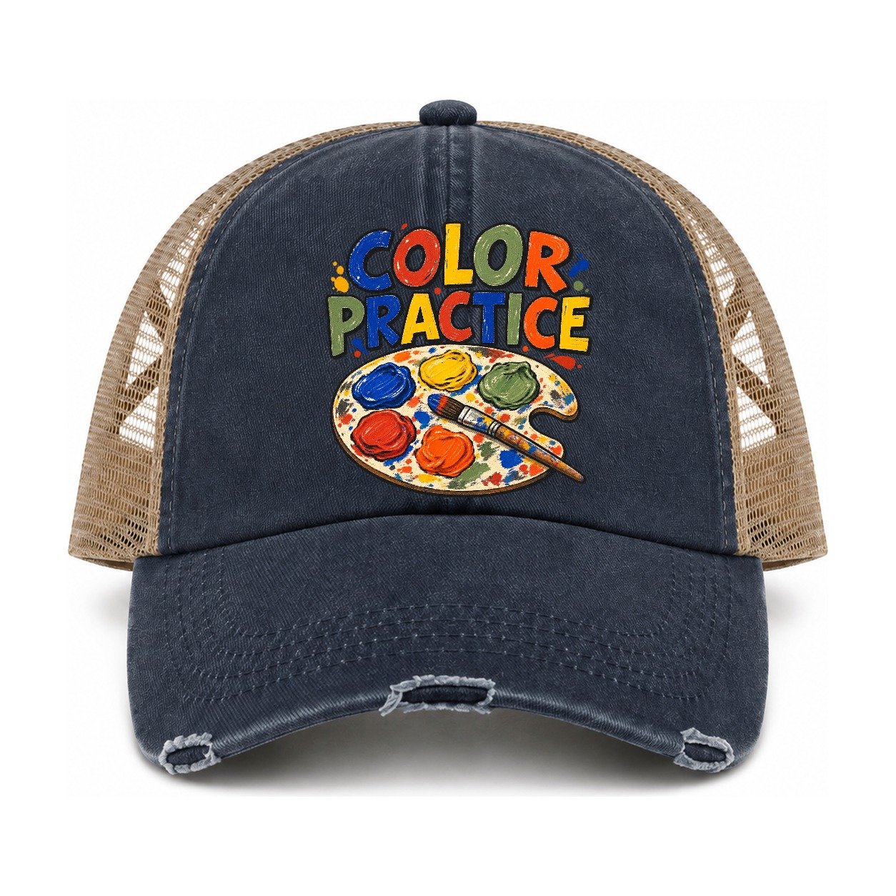Navy-Khaki — front view