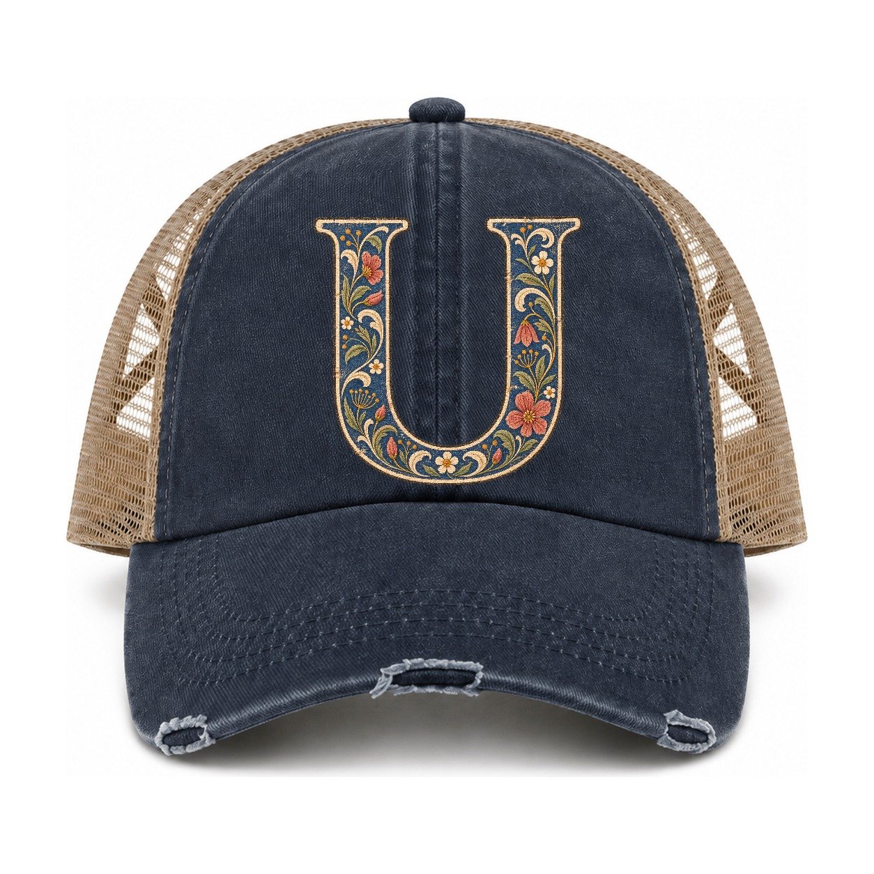 Navy-Khaki — front view