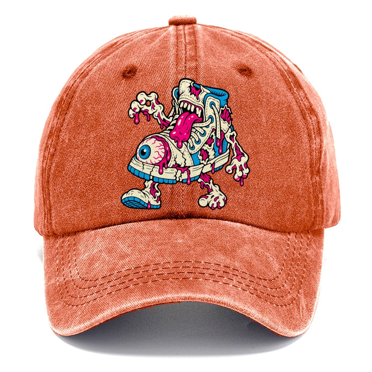 Zombie Sneaker Crazy Styles Classic Cap – Terracotta Clay