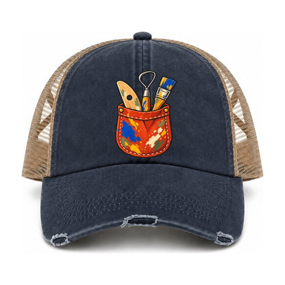 Navy-Khaki — front view