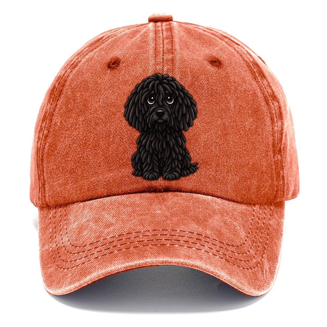 Puli Sitting Sweetheart Classic Cap – Terracotta Clay
