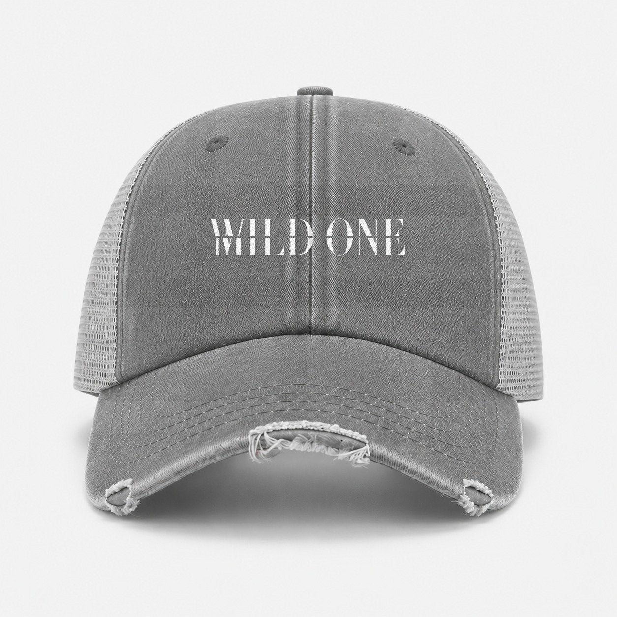 Grey — front view