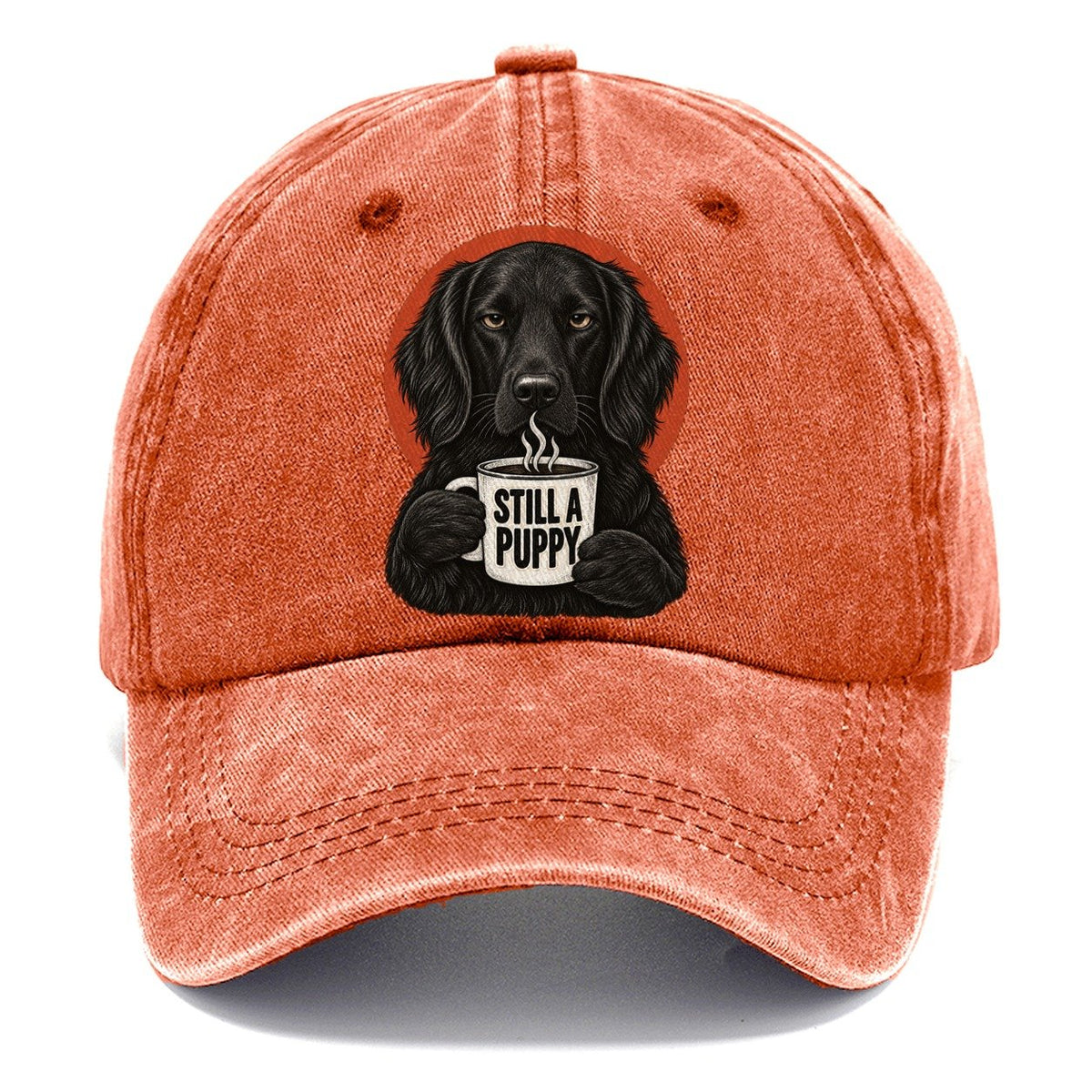Flat Coated Retriever Mug Truths Dog Mug Truths Classic Cap – Terracotta Clay
