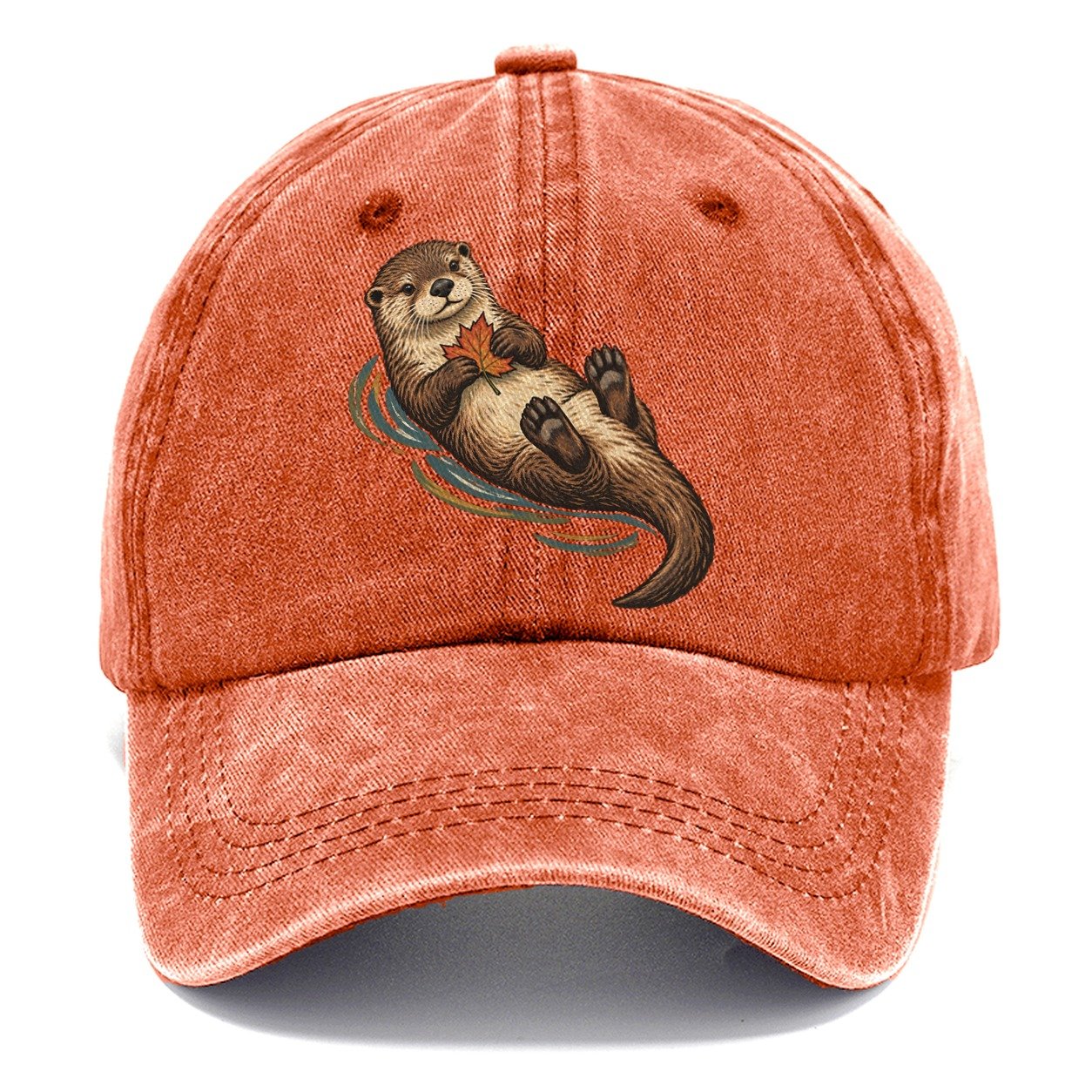Otter Floating Leaf Gentle Wild Classic Cap – Terracotta Clay