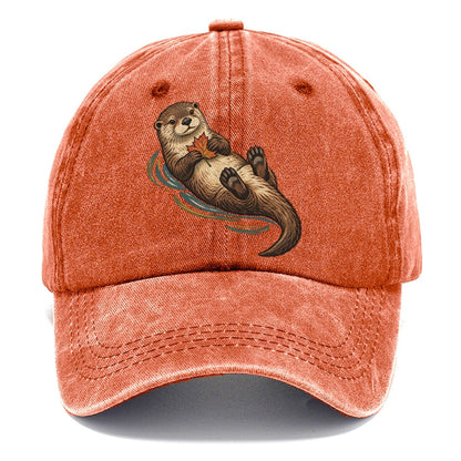 Otter Floating Leaf Gentle Wild Classic Cap – Terracotta Clay