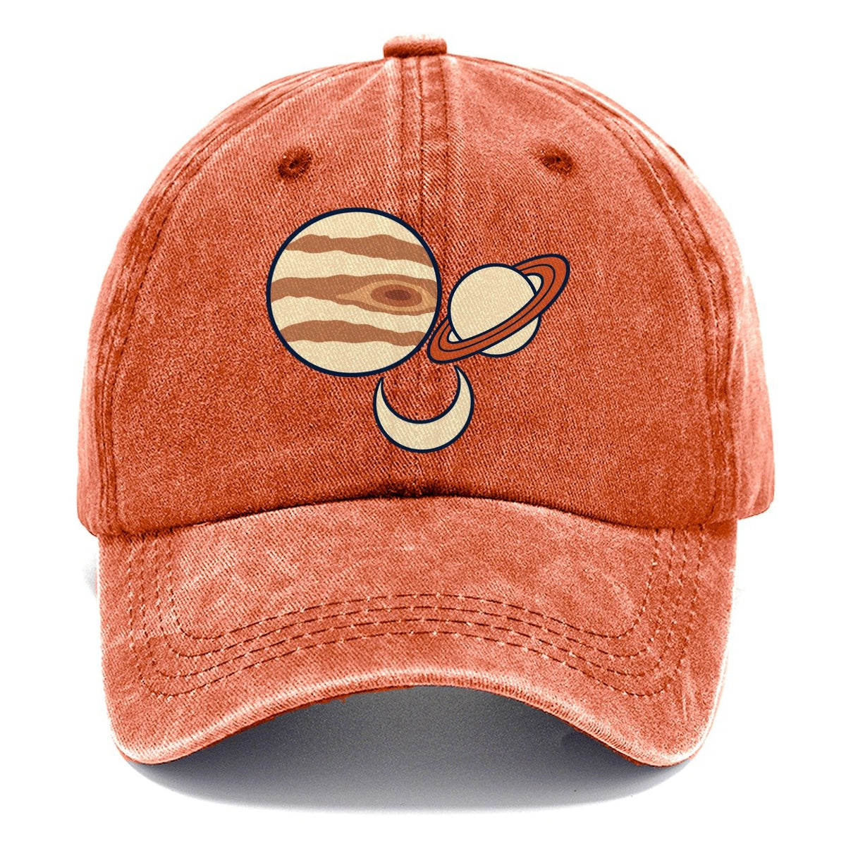 Conjunction Of Two Astronomy And Stargazing Classic Cap – Terracotta Clay