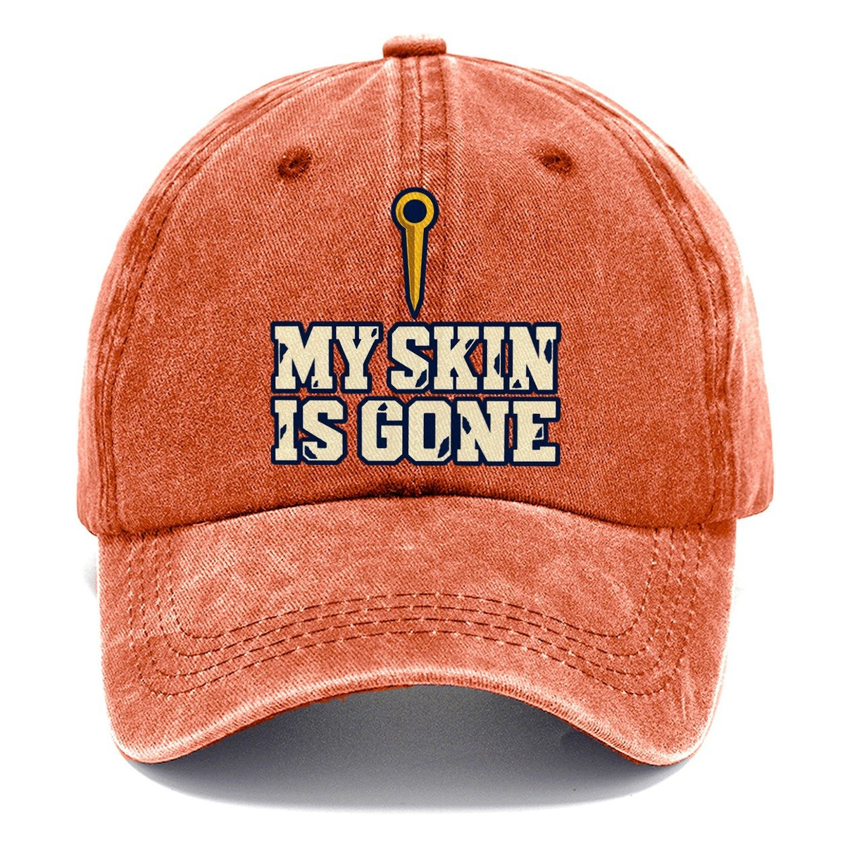 My Skin Is Gone Rock Climbing Classic Cap – Terracotta Clay