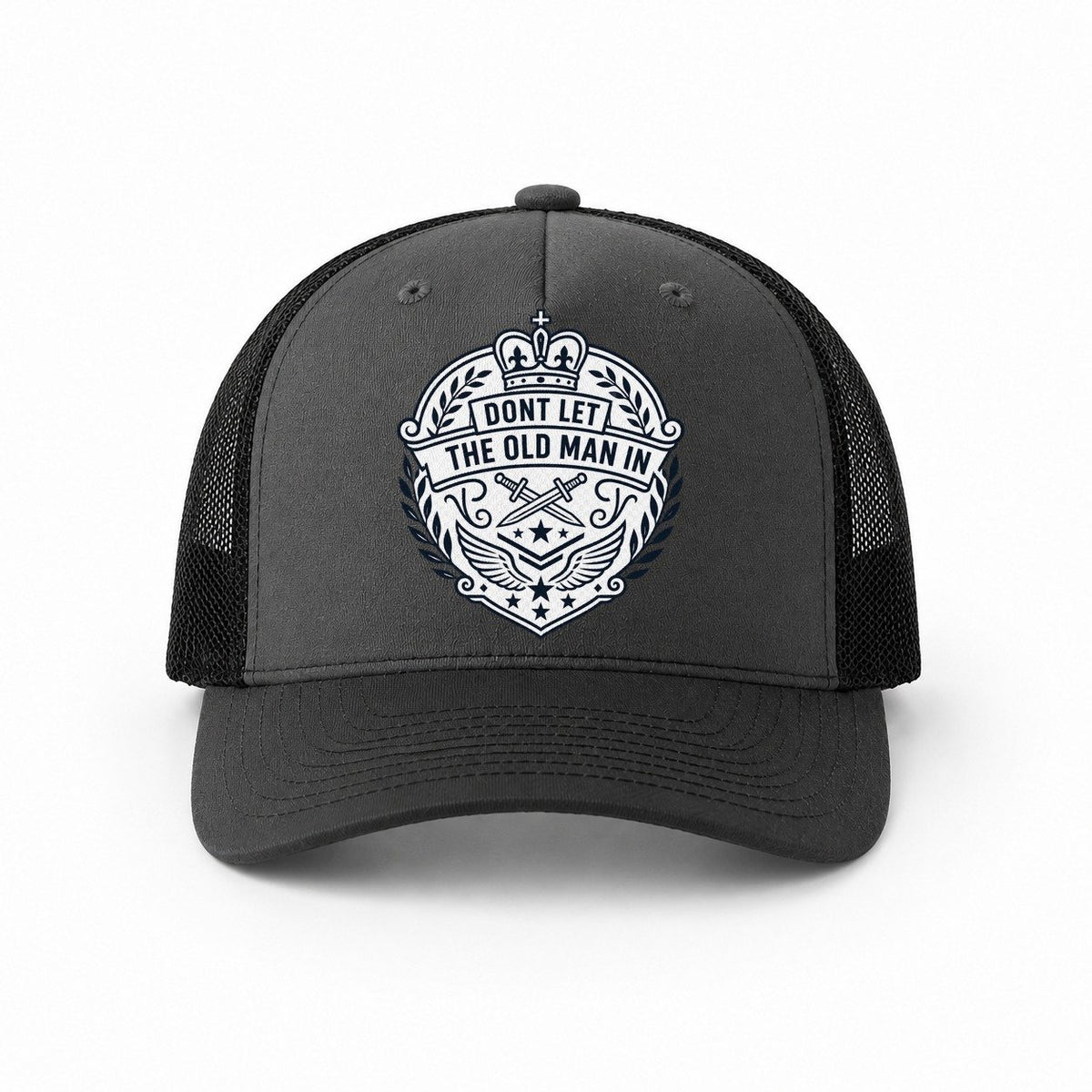 Dark Grey-Black — front view