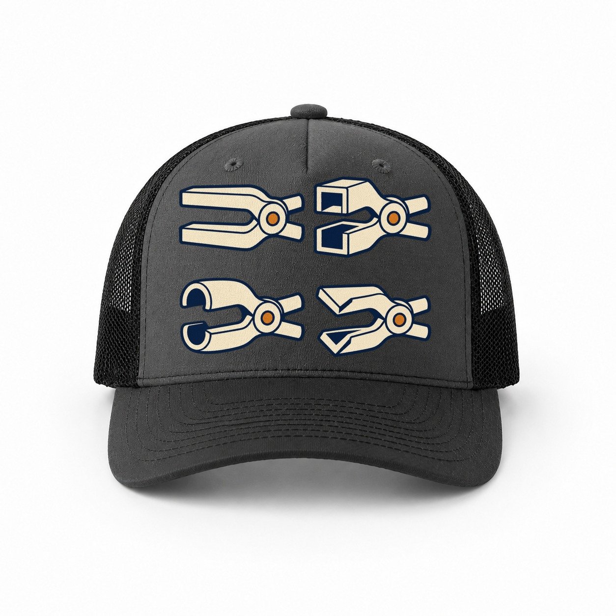 Dark Grey-Black — front view