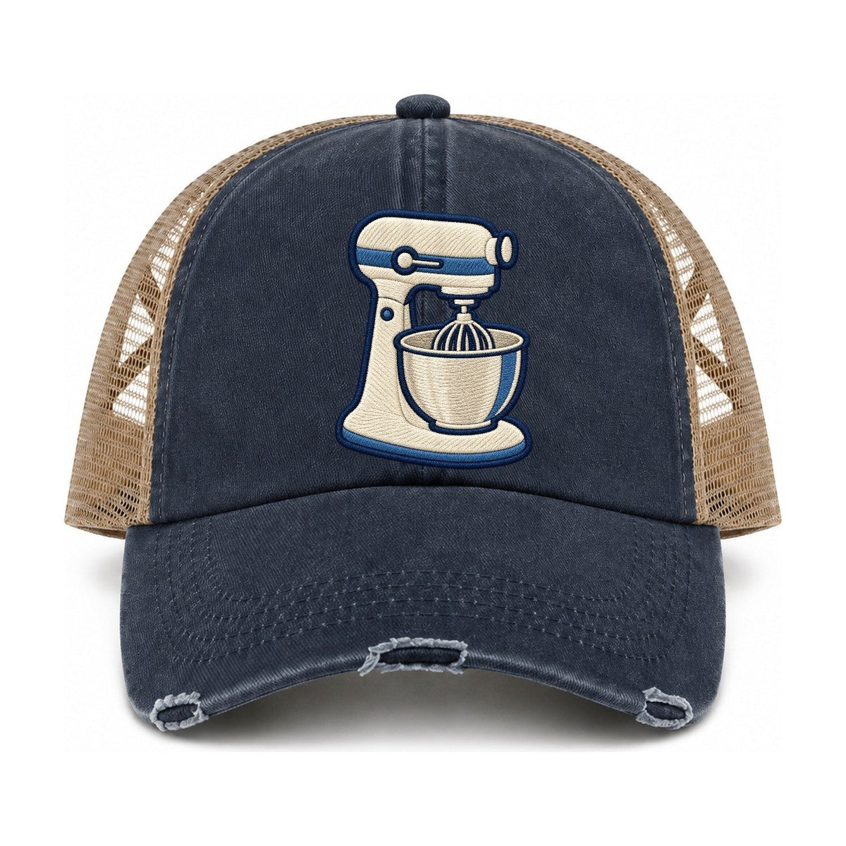 Navy-Khaki — front view