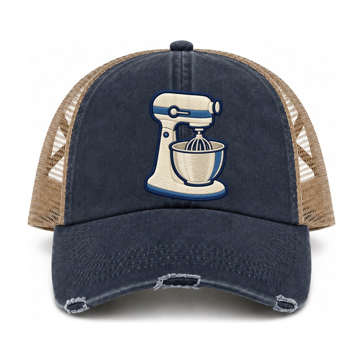Navy-Khaki — front view