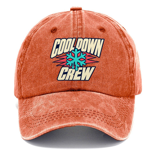 Cool Down Crew 90S Running Clubs Classic Cap – Terracotta Clay