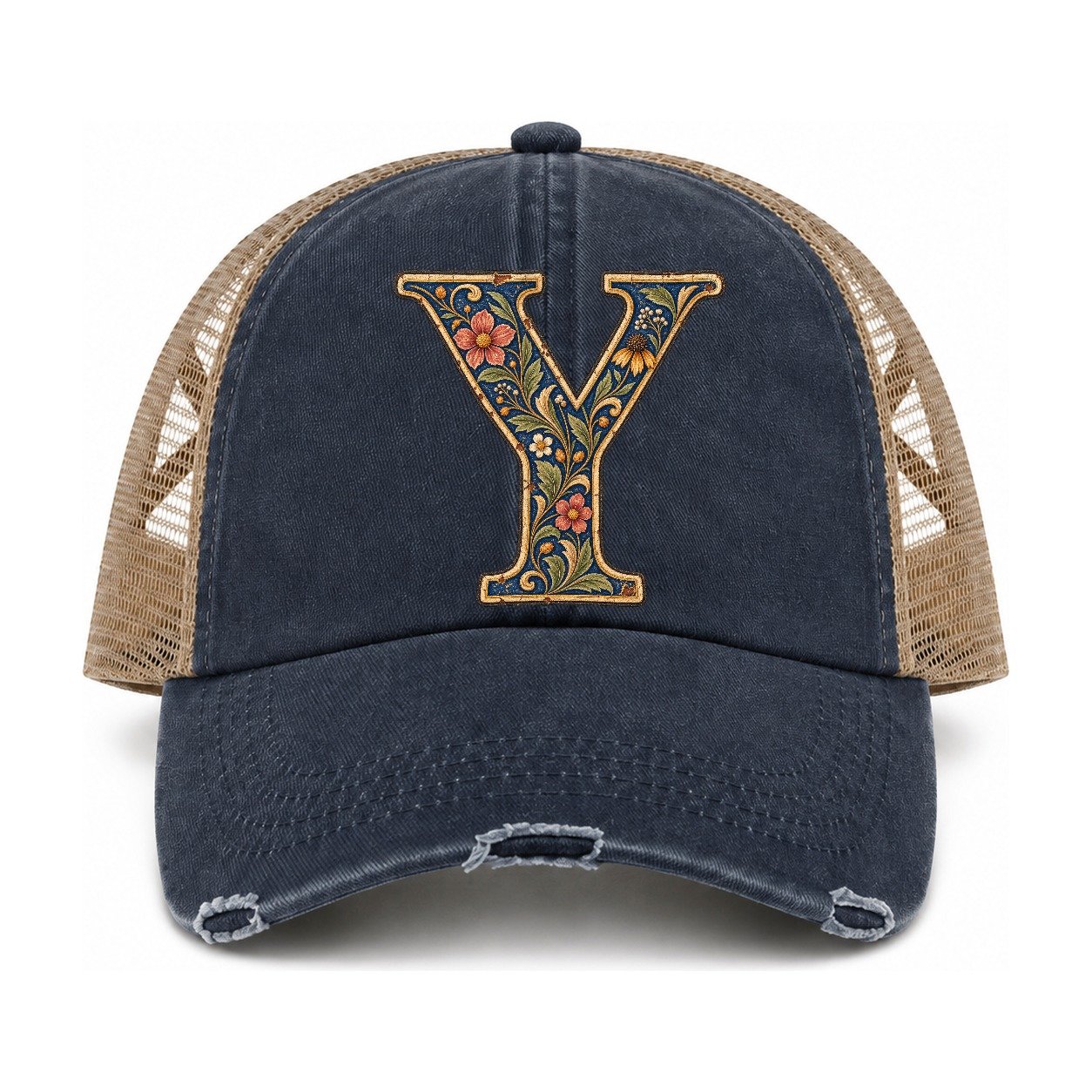Navy-Khaki — front view