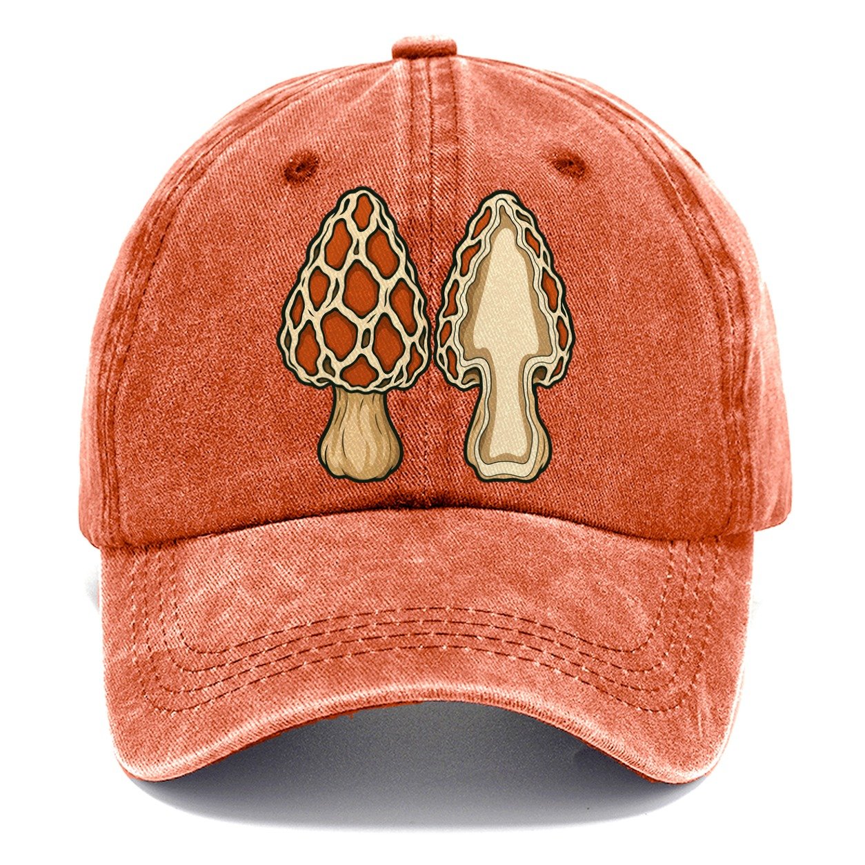Morel Profile Study Foraging And Mycology Classic Cap – Terracotta Clay