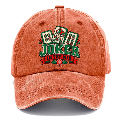 Joker In The Mix Mahjong Game Night Classic Cap – Terracotta Clay